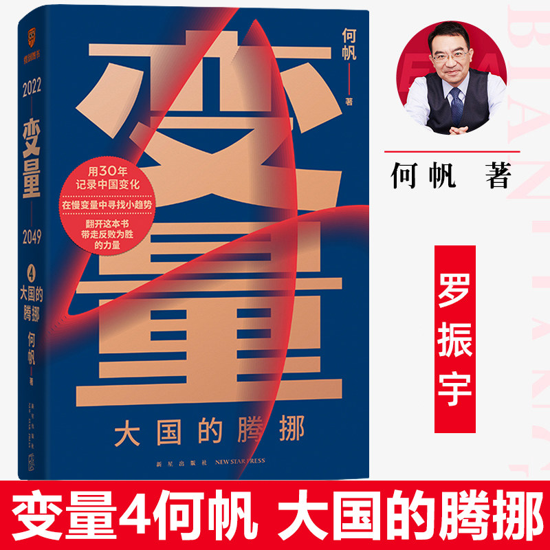 正版 变量4:大国的腾挪何帆著用30年记录中国变化在慢变量中寻找小