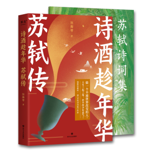 畅销书籍 人少年才子陈舞雩妙解苏轼生平插图珍藏版 诗酒趁年华苏轼传 和偶像苏轼一样做一个不被世界改变