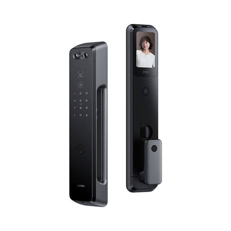 鹿客魅影P9智能门锁指静脉多眸3D人脸识别家用入户门锁密码电子锁