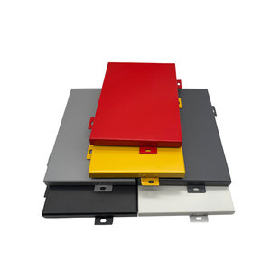 学校医院幕墙铝单板外墙改造铝板氟碳烤漆冲孔铝单板门头造型弧形