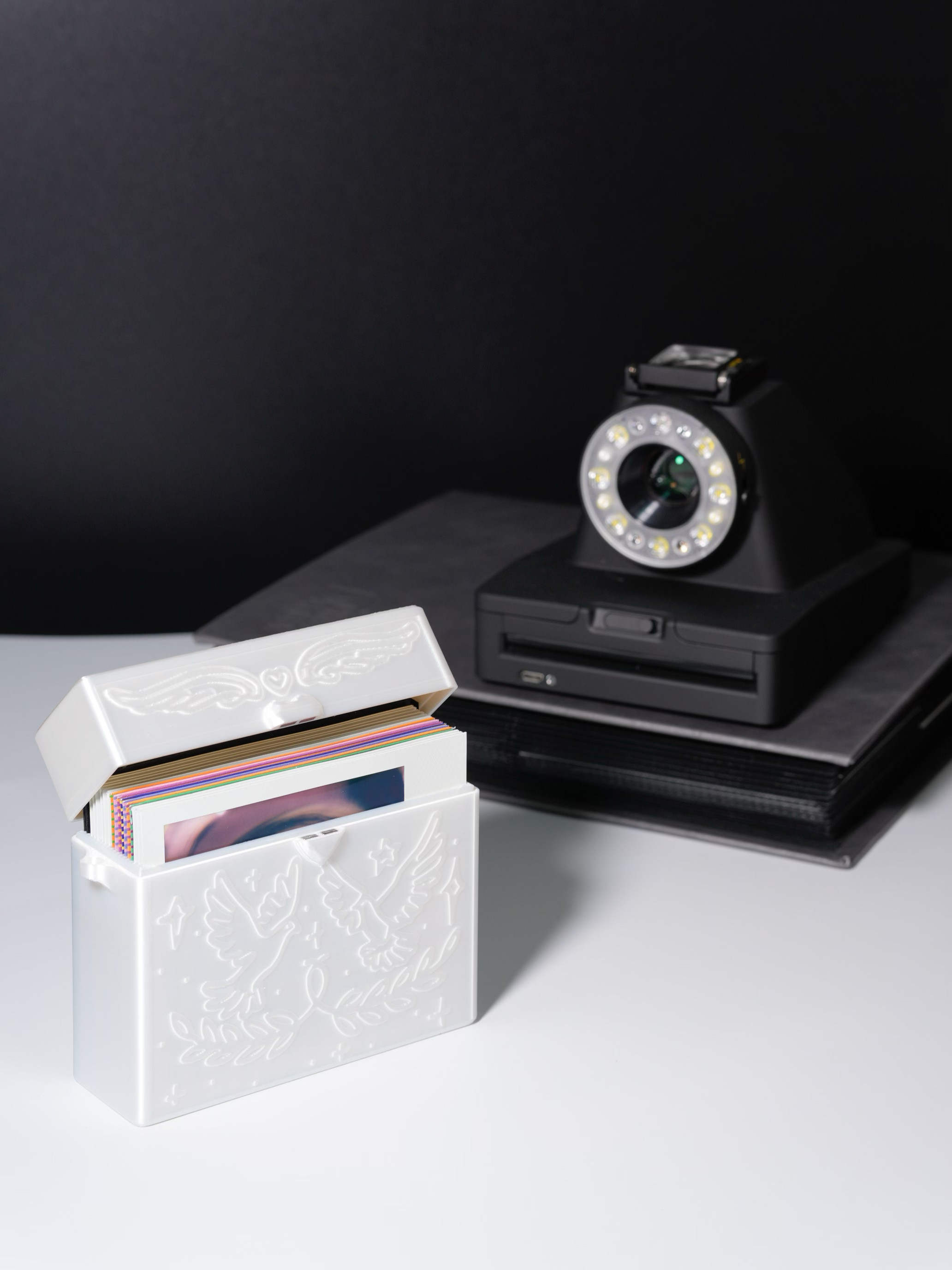 富士 宝丽来 相纸收纳盒 相册 Polaroid Wide 600图片