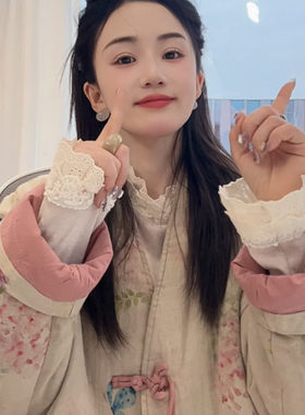 【长相思】6099 手工棉袄中式汉服茶服短外套！洋气！