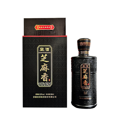 芝麻香宣酒 53%vol 500mL 1瓶