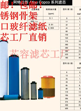 空气过滤器油水滤芯DD.DDP.PD.QD 06 13 25 40 65 80 170 195 295