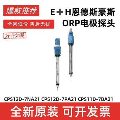 E+H ORP电极 CPS12D-7NA21 探头CPS12D-7PA21  CPS11-AA7BAA2全新