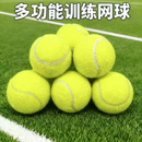 网球儿童训练网球狗狗耐咬网球按摩健身球训练球初学者高弹力练习