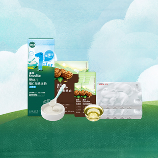 1阶 乳霜纸巾 英氏维C加铁米粉尝鲜装 6ml 核桃油尝鲜装