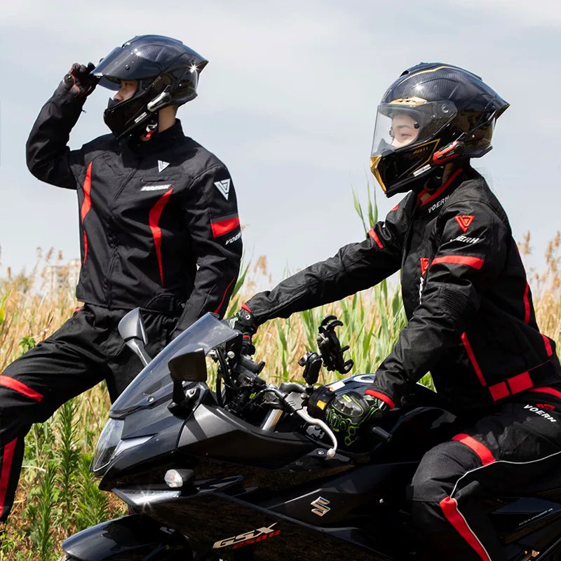 VOERH拉力摔机车骑行服防套装水