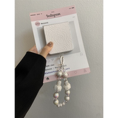 小香风皮质山茶花适用华为pocket2折叠屏手机壳OPPO 6手链小米mixflip硬壳xflip Flip荣耀三星zflip5 Find