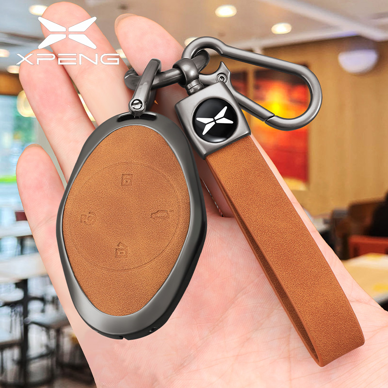 小鹏p7钥匙套g6汽车g9专用p7i男士p5女g3高级g3i扣2024新款保护壳