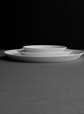 一部YIBOU白瓷手工壶承碟子陶瓷茶碗杯托茶具