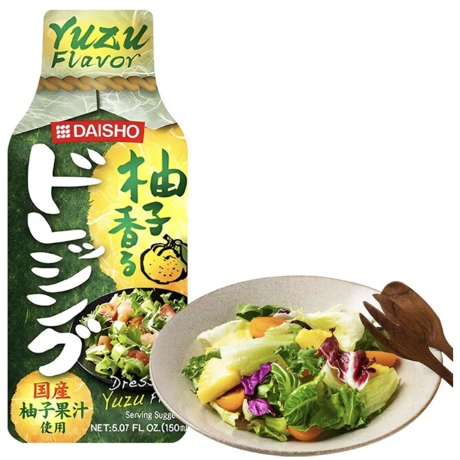 盒马DAISHO大逸昌柚子味沙拉酱复合调味料150ml日本进口