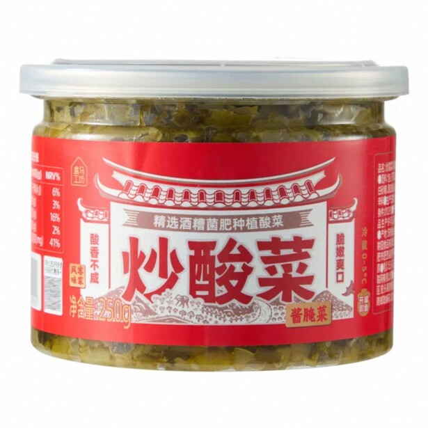 盒马工坊 炒酸菜(客家风味)250g