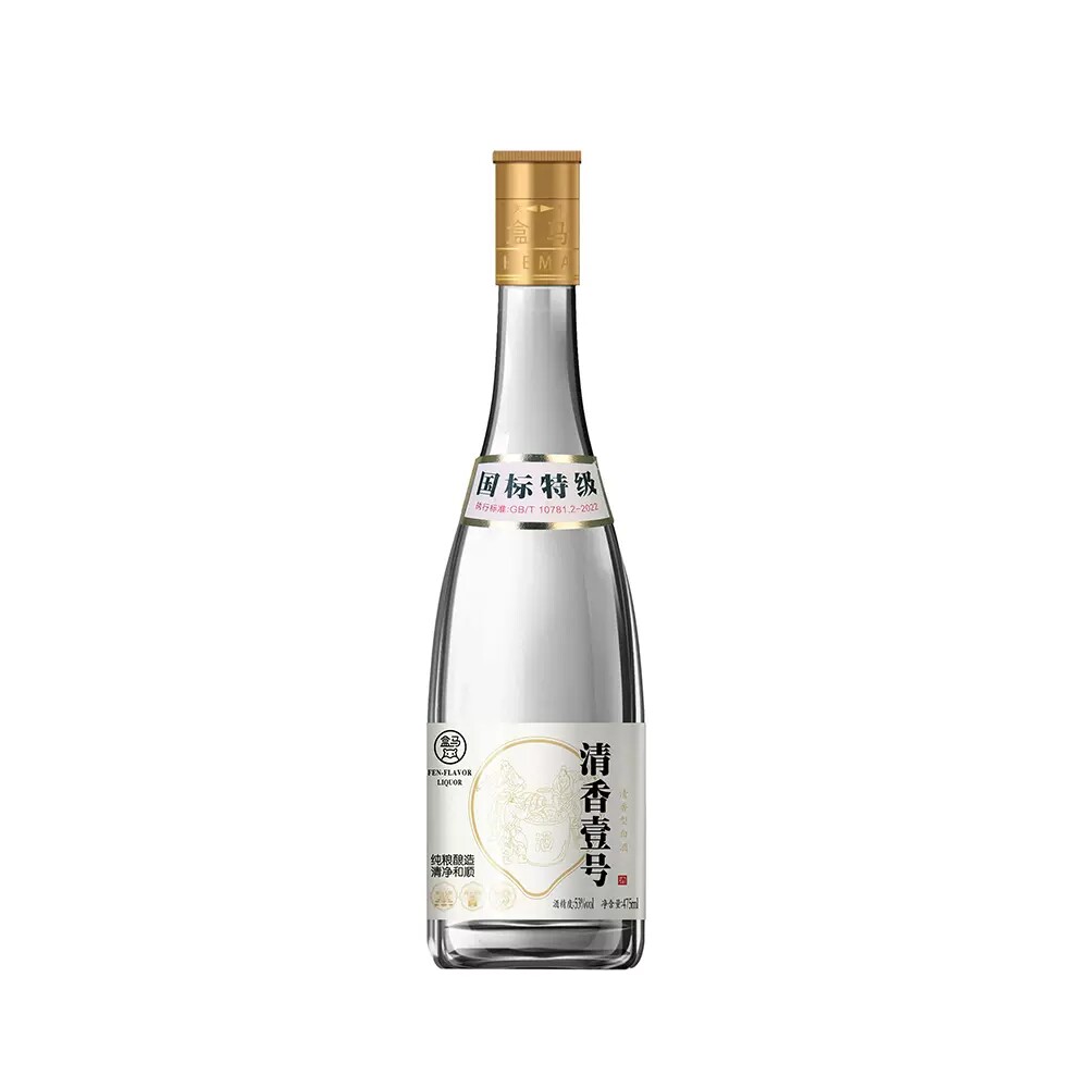盒马 清香壹号 清香型白酒53度475ml