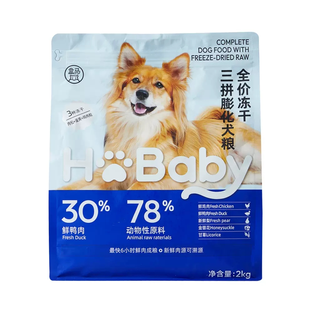 盒马全价冻干三拼膨化犬粮