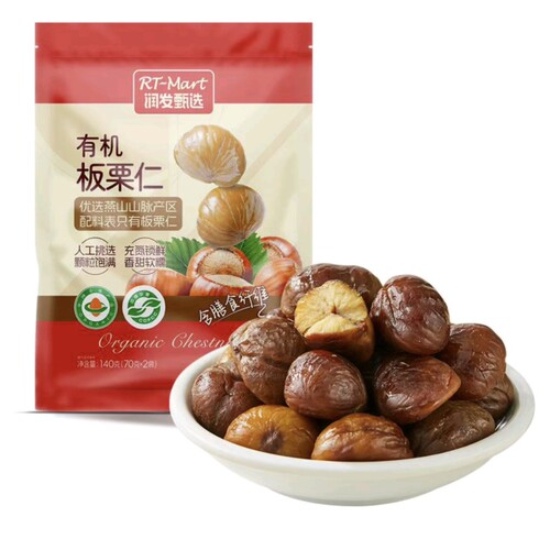 大润发代购RT-Mart有机板栗仁140g（70g*2）