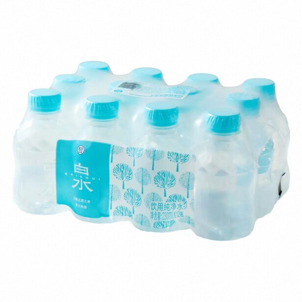盒马代购白水饮用纯净水230ml*12