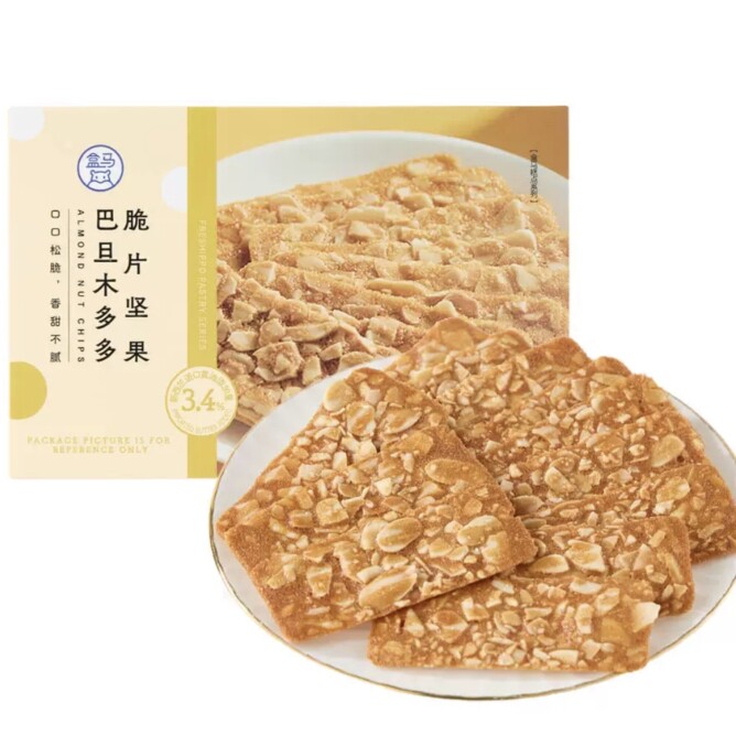 盒马分装代购脆片坚果巴旦木多多80g