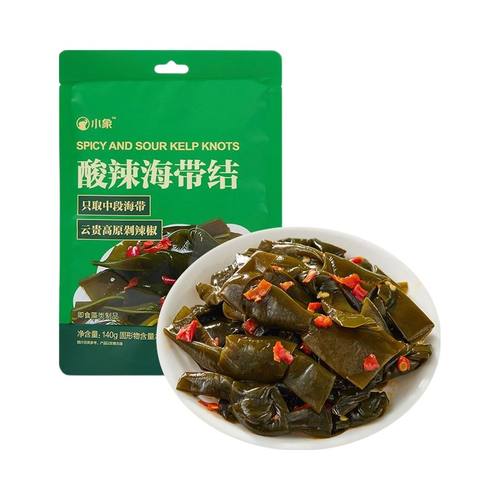 小象超市长沙代购小象酸辣海苔结140g（内含约5-6包）