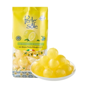 盒马代购Perle di Sole 珍珠形果味糖果（柠檬味）150g意大利进口
