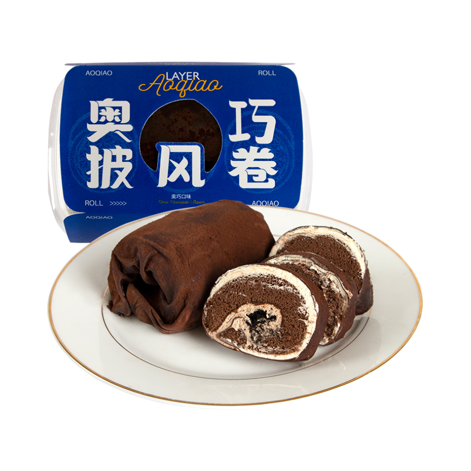 小象超市长沙代购小象烘焙奥巧披风卷蛋糕80g