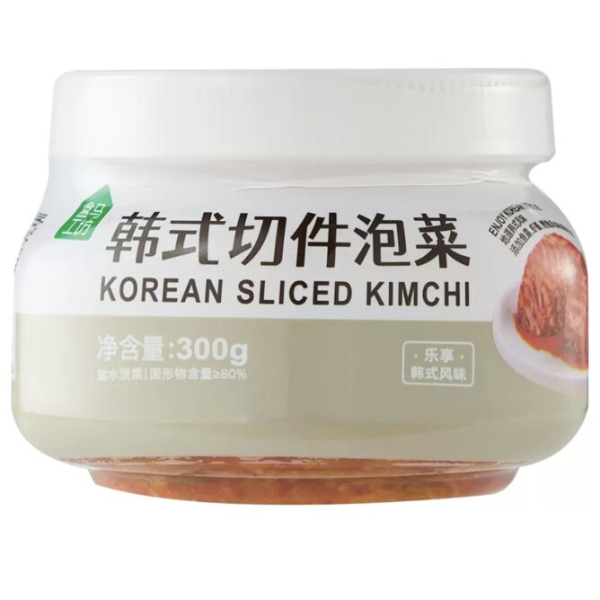 盒马工坊 韩式切件泡菜300g下饭开胃菜顺丰包邮