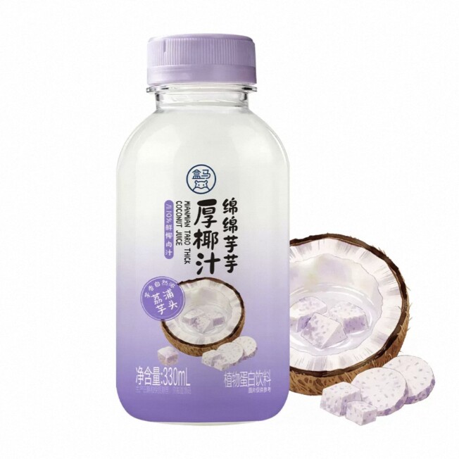盒马代购绵绵芋芋厚椰汁330ml 暖暖姜姜厚椰汁1L