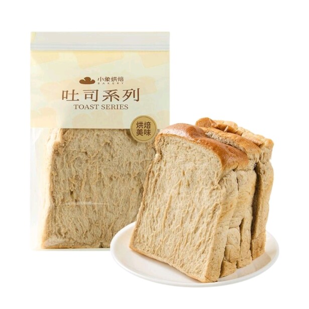 小象超市长沙代购小象烘焙无边全麦吐司面包160g青稞全麦吐司260g