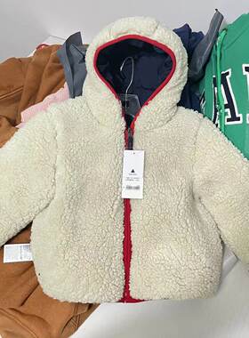 GAP男幼童加厚冬季两面穿棉服
