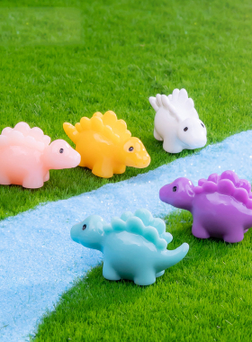 微景观创意可爱小动物实色变色龙 DIY装饰品园艺造景桌面树脂摆件