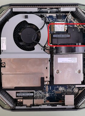 全新原装HP Z2 G4 mini工作站 m.2固态硬盘专用散热片L13894-001