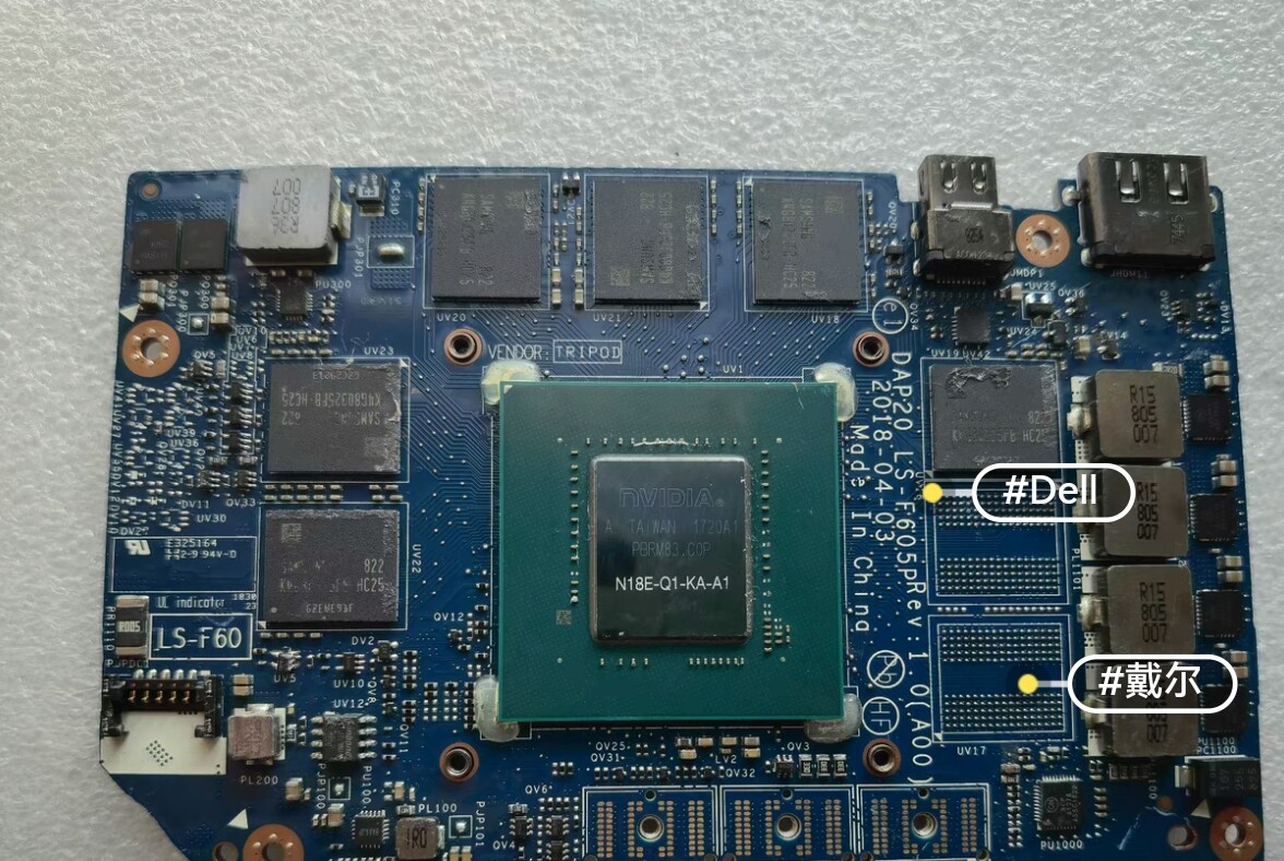 dell p3200 笔记本显卡