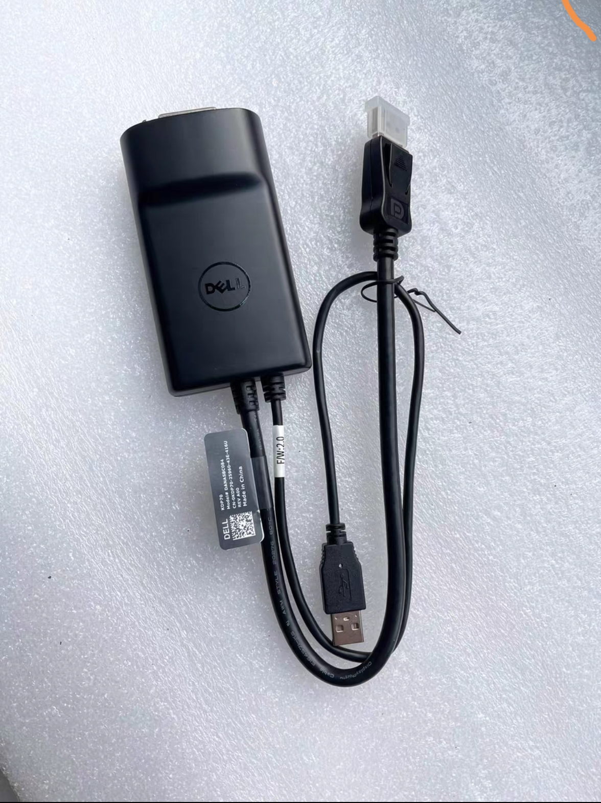 DELL Bizlink双链路双通道DP转DUAL-link DVI转换器 KDP70