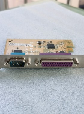 原装dell COM口串口卡 LPT并口卡PCIE 25孔9针YCJ65 N2F2F