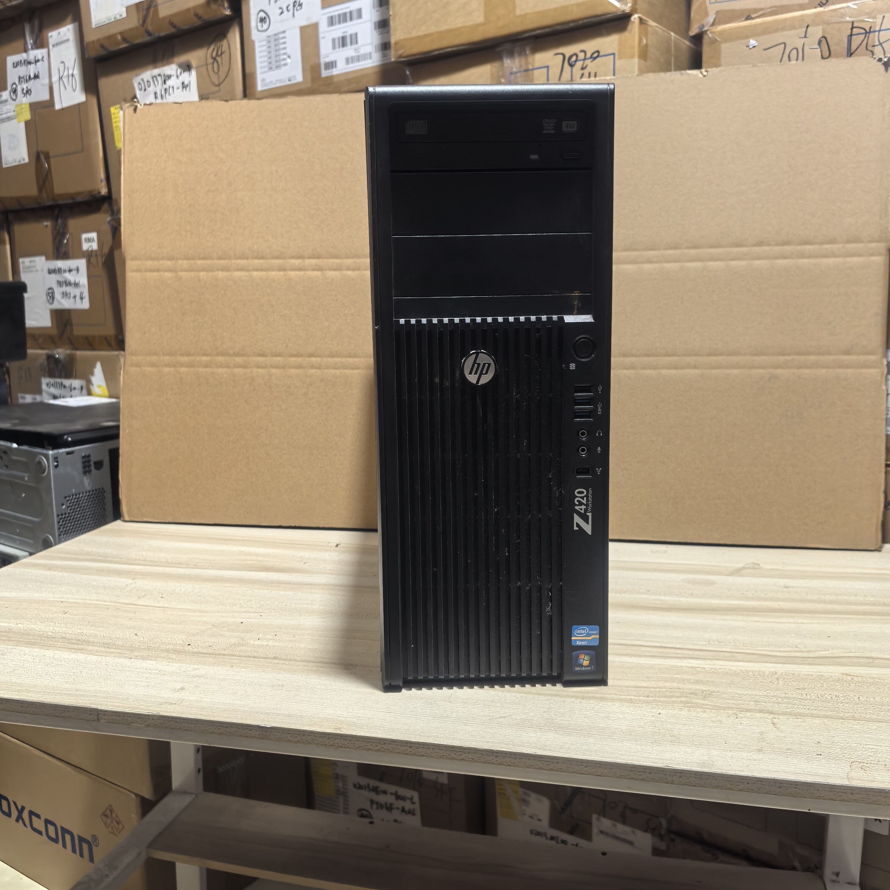 HP Z420工作站主机