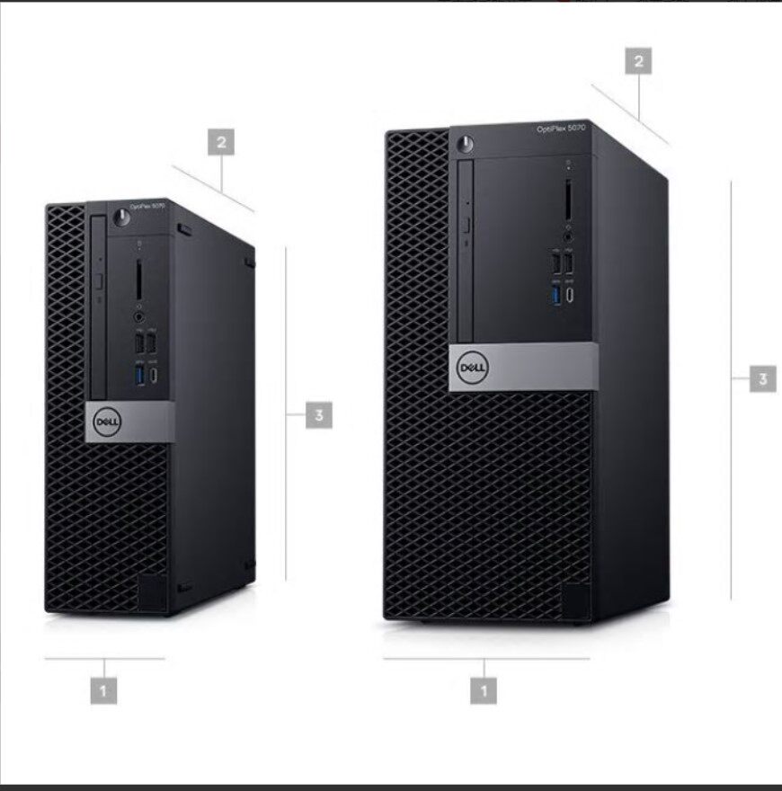 全新DELL戴尔Optiplex 5070SFF小型电脑台式机I3 I5 I7准系统整机