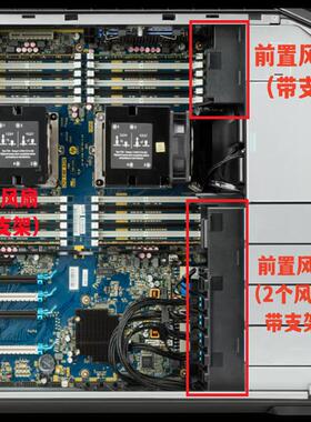 HP Z8 G4工作站显卡内存前置风扇L10325 L10324-001