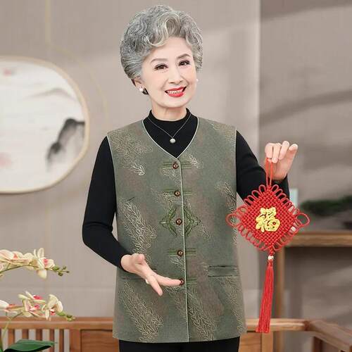 芊上妈妈装26025中老年人