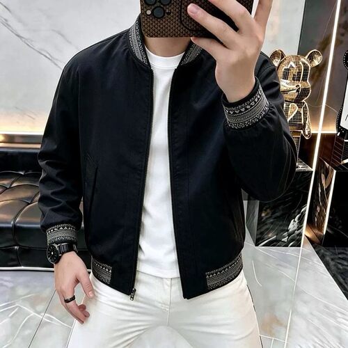 维干男装春秋季简约夹克