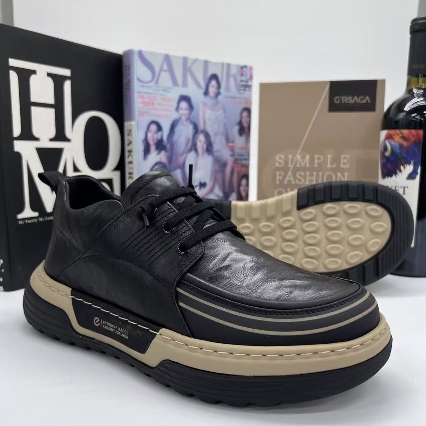 泽洋严选男鞋今泽科技帕拉鞋2025秋冬款加绒保暖时尚运动休闲皮鞋