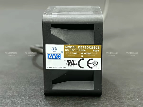 原装AVC DBTB0428B2S 12V 4CM 4028 4线PWM温控暴力散热风扇0.50A