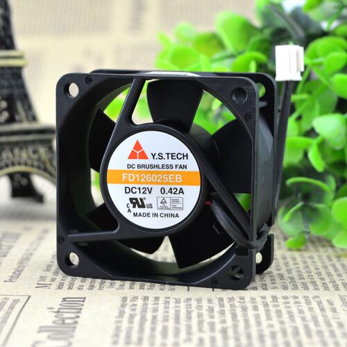 元山12V0.42A滚珠6025大风量
