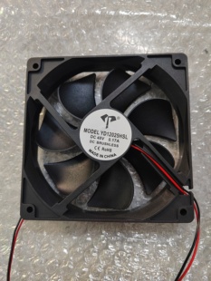 2500转 0.17A 液压静音散热风扇 DC48V AA亿达风机YD12025HSL