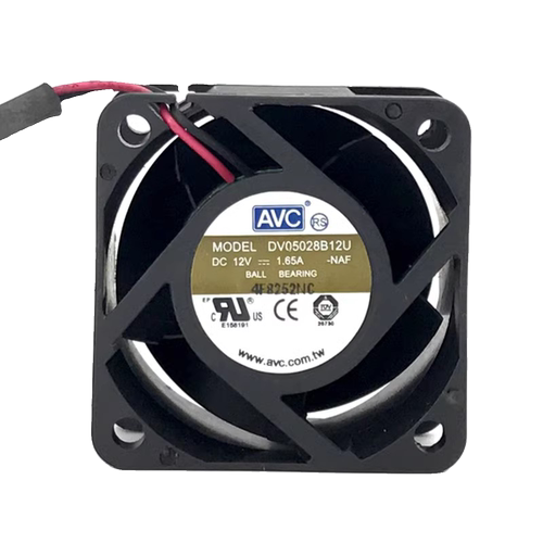 原装AVC奇宏 DV05028B12U 12V 1.65A 2线 5cm 5028双滚珠散热风扇