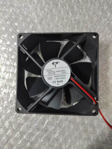 全新9025 3610KL-04W-B50 12V 0.43A测速3KUPS专用双滚珠散热风扇