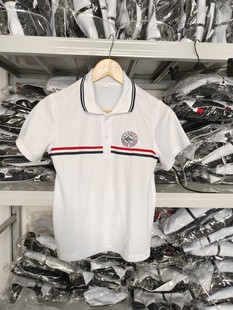 专业定制吉林长春吉大尚德正德小学初中夏季校服纯棉短袖包邮