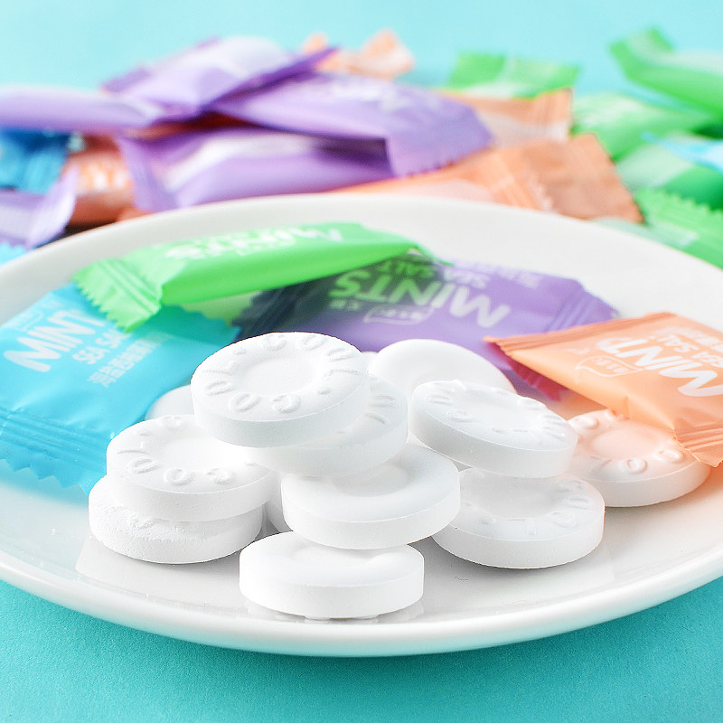 FINE Only product No sugar sea salt Buccal tablet Lemon Mint candy Baking soda Chewing gum fresh tone 500gin the Snacks/Nuts/Specialty , Sweets and snacks/Jelly/Pudding , Candy  category - from Buy2taobao.com to provide professional Taobao agent buy service