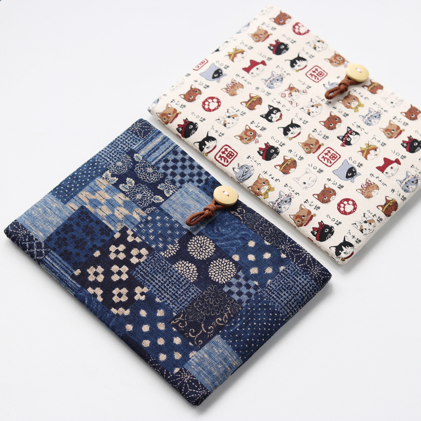 手工布艺平板电脑内胆包保护套收纳袋适用于华为MatePad Mini 8.8英寸