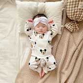 和尚服睡衣婴儿纯棉分体套装 新生儿衣服四季 6个月长袖 宝宝0 薄款