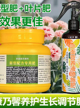 康乃馨专用肥料养殖盆栽花苗土壤花肥营养液叶面肥氮磷钾有机肥料